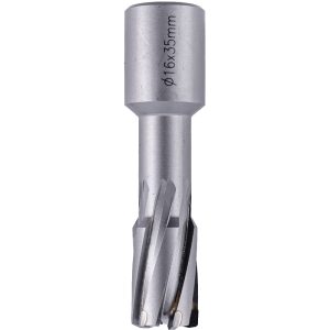 Tork Craft Annular Hole Cutter Tct 16 X 35Mm Weld Shank 19.05Mm