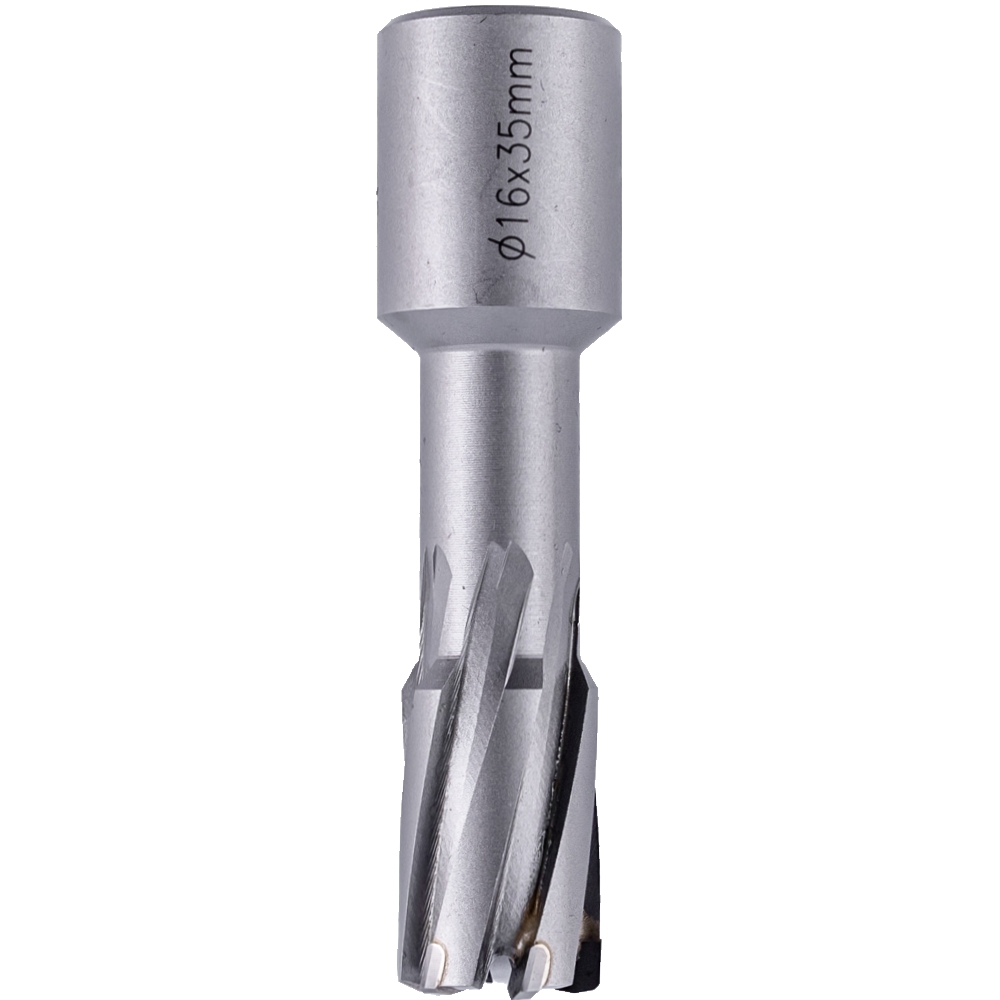 Tork Craft Annular Hole Cutter Tct 16 X 35Mm Weld Shank 19.05Mm