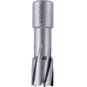 Tork Craft Annular Hole Cutter Tct 20 X 35Mm Weld Shank 19.05Mm