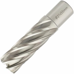 Tork Craft Annular Hole Cutter Hss 21 X 55Mm Weld Shank 19.05Mm