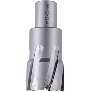 Tork Craft Annular Hole Cutter Tct 32 X 35Mm Weld Shank 19.05Mm