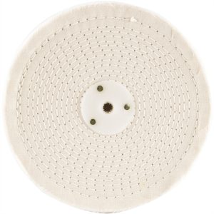 Tork Craft White Buff/Mop 200Mm X 3 Section X 30 Mm Thick 1/2' Hole