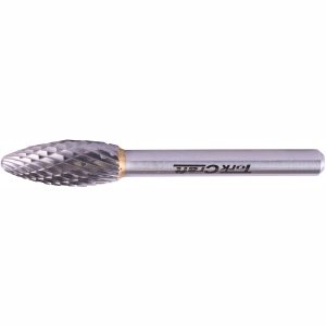 Tork Craft Rotary Burr Tungsten 10X25X6Mm Round Point