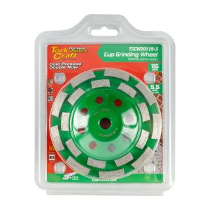 Tork Craft Dia. Cup Wheel 115Mm X M14 Dbl Row Cold Pressed Contractor