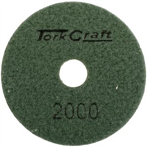 Tork Craft 100Mm Diamond Polishing Pad 2000 Grit Dry Use