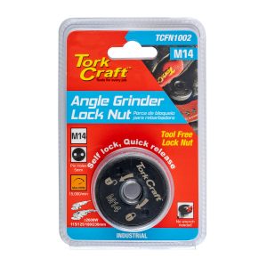 Tork Craft Flange Lock Nut M14 Self Lock Quick Release Angle Grinder