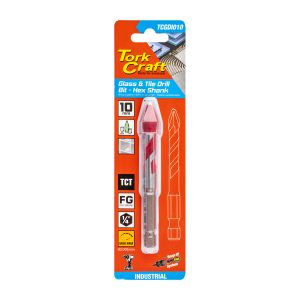 Tork Craft Glass & Tile Drill 10Mm Hex Shank Industrial