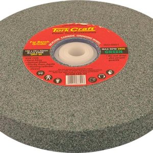Tork Craft Grinding Wheel 150X20X32Mm Bore 60Gr W/Bushes For B/G Green