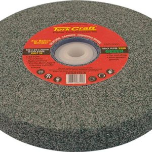Tork Craft Grinding Wheel 150X20X32Mm Green Coarse 36Gr W/Bushes For Bench Grin