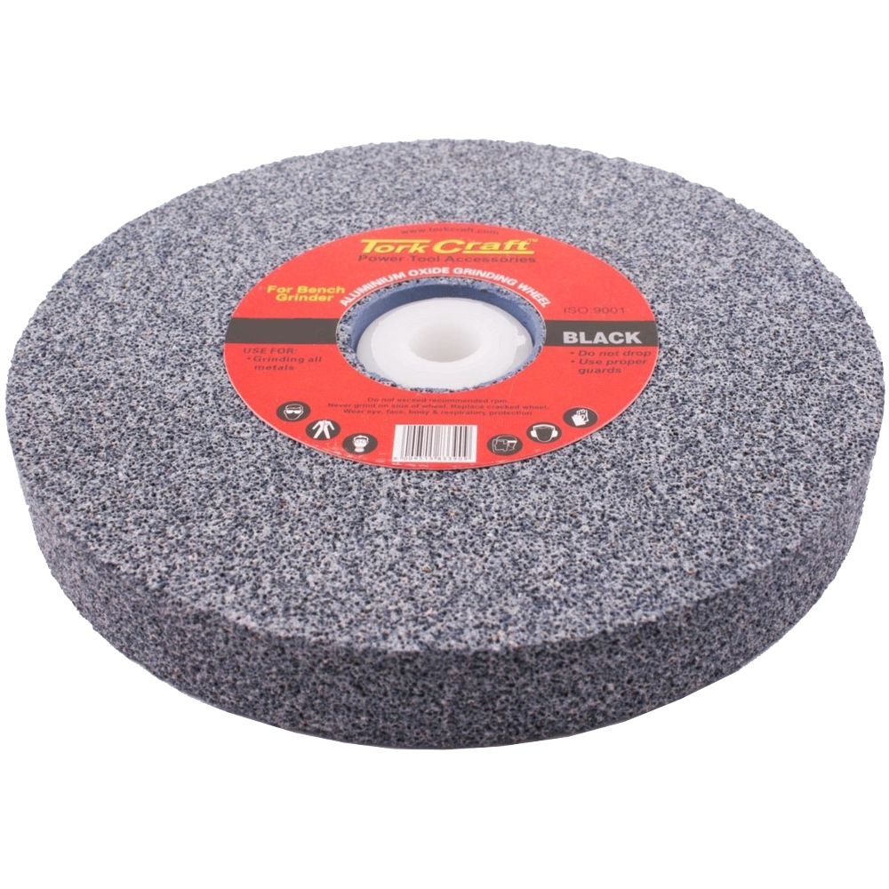Tork Craft Grinding Wheel 250 X 40 X 50.8Mm Bore Coarse 36G Black
