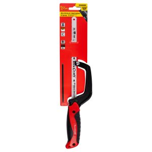 Tork Craft Alumimium Hack Saw Frame 300Mm Mini C/W Blade One Hand