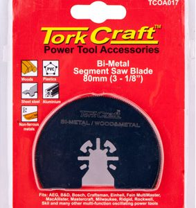 Tork Craft Quick Change Segment Saw Blade 80Mm(3-1/8')