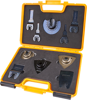 Tork Craft Quick Change Oscillating All Round Purpose Accessory Set 10Pc
