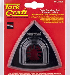 Tork Craft Quick Change Base & Arbor 93Mm Hook And Loop Delta Micro