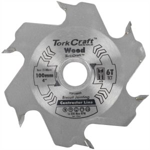Tork Craft Blade Biscuit Joiner 100 X 6T 22.0Mm Tct