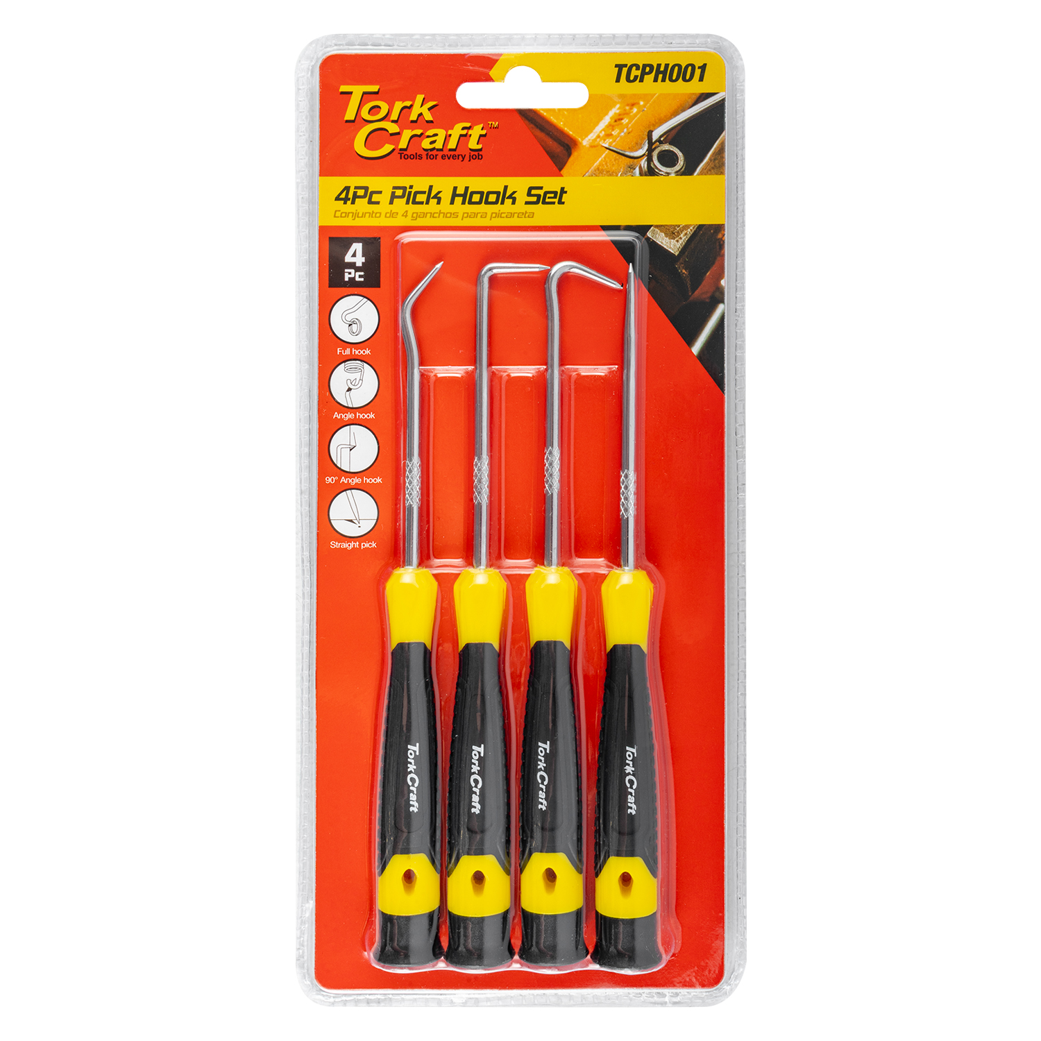 Tork Craft Pick Hook Set 4Pce