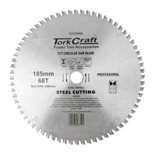 Tork Craft Tct Blade Steel Cutting 185X68T 20/16