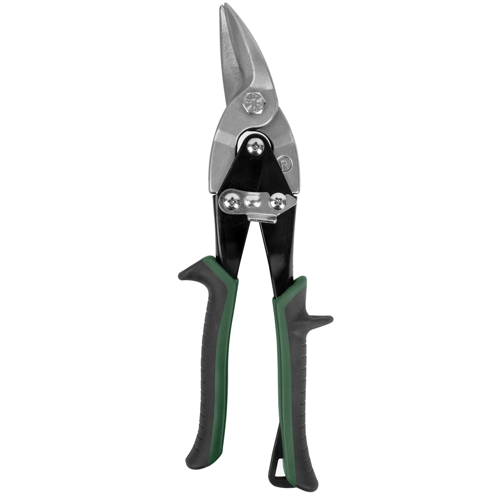 Tork Craft Tin Snip 260Mm Right & Straight Cut Green