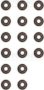 Proton valve stem seals-inl/exh 16pc