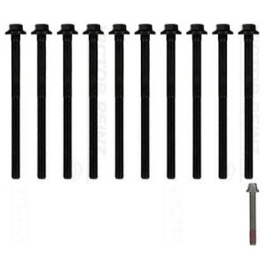 Alfa cyl head stretch bolt set (10) 163mm M11/1x 60mm M8