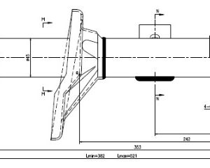 Proton shock absorber-gas-front right