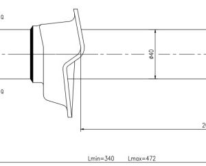 Alfa shock absorber-gas - front L/R