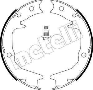 Mitsubishi brake shoes-hand/parking brake 167x32