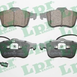 Alfa brake pad set F - with sensor 155.2/156.5x69/71.6 (-2008)