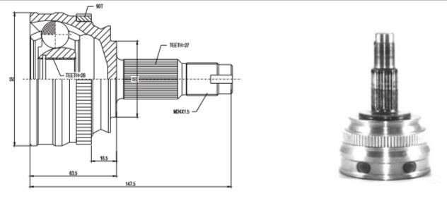 Alfa CV joint - outer