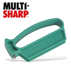 Multi-Sharp Garden Tool Sharpener 4 In 1 Handheld