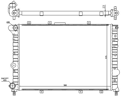 Alfa Radiator-cooling-aluminium