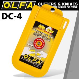 Olfa Blade Disposal Case With Push-Open Lid