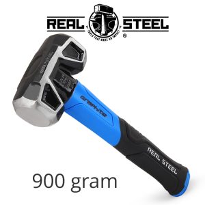 Real Steel Hammer Sledge/Cross Strike 900G 2Lb Graph. Handle Real Steel