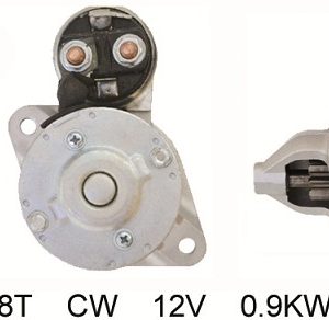 Proton starter motor - 12 volt 8T 0.8KW