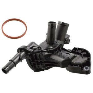 Renault / Nissan Thermostat with housing - w/o Sensor