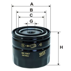 Alfa Filter - oil - spin-on (62x76x90)