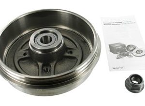 Renault brake drum - rear WITH BEARING