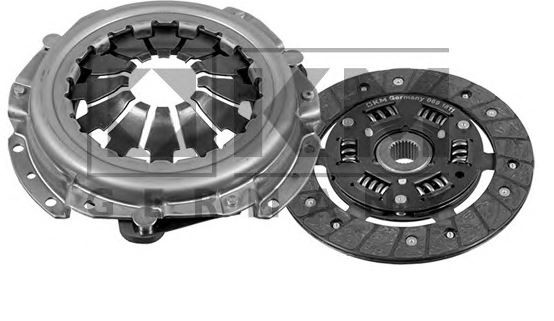 Renault clutch kit for solid f/w 2pc 180x20.04x26 (-2015)