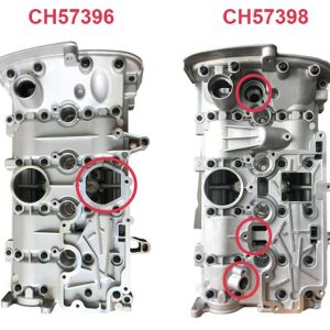 Renault cylinder head w/out valves