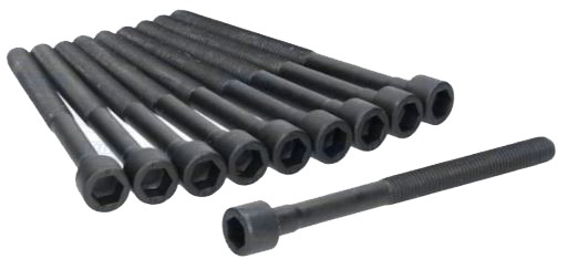 Renault / Nissan cyl head stretch bolt set (10) 123mm M10