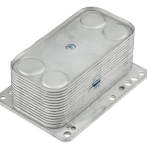 Renault oil cooler with filter housing