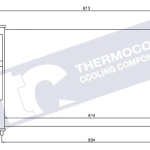 Nissan Aircon condensor 614x340