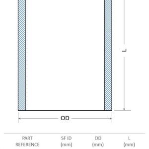 Fiat sleeve - unflanged reborer (79.00x84.252x215.9)