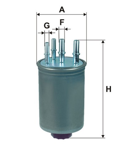 Jaguar filter - fuel - EFI 86x187