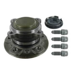 Mini wheel hub+bearing+ABS - rear, 143mm FLANGE