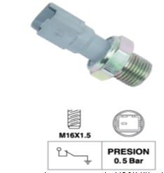 Mini oil pressure sender unit, 1 PIN GREY
