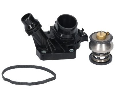 Mini thermostat with housing