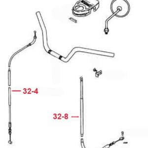 Suzuki accelerator cable