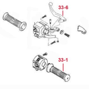 Suzuki clutch lever