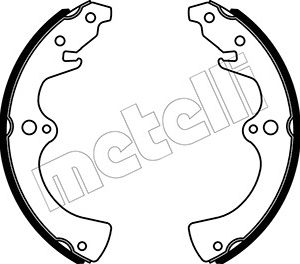 Kia brake shoe set - rear 260X46